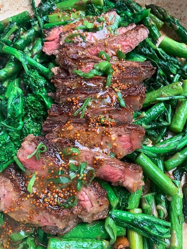 One Pan Steak & Veg