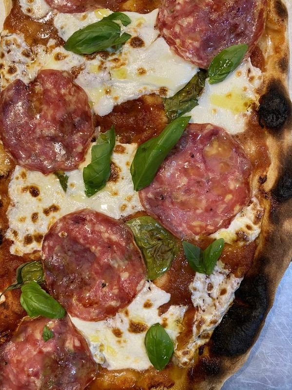 Grilled Pizza
