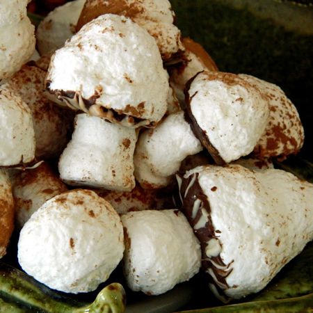 Meringue Mushrooms